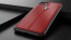 Ferrari ® Apple iPhone 7 Vertical Contrasted Stripe - Material Heritage leather Hard Case back cover