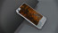 Mercedes Benz ® Apple iPhone 6 / 6S Natural Wood Electroplated Metal Hard Case Back Cover
