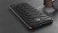Mercedes Benz ® Apple iPhone 7 Superaza Luxurious Series Electroplated Metal + Leather Hard Case Back Cover