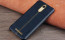 Vaku ® Redmi Note 3 Lexza Series Double Stitch Leather Shell with Metallic Logo Display Back Cover