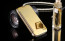 Vaku ® Samsung Galaxy A9 Mate Smart Awakening Mirror Folio Metal Electroplated PC Flip Cover