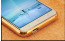 VAKU ® XIAOMI Redmi Note 3 European Leather Stitched Gold Electroplated Soft TPU Back Cover