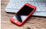 Vaku ® Apple iPhone 6 / 6S 360 Full Protection Metallic Finish 3-in-1 Ultra-thin Slim Front Case + Tempered + Back Cover