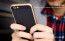 Rock ® Apple iPhone 6 / 6S Kani Protective Shell Aluminium Bumper combined + TPU Back Cover