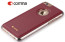 Comma ® Apple iPhone 6 / 6S Iconic Series Elegant Design Luxury Hand-Stitched Leather Metal Electroplated Case Back Cover