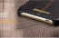 Vaku ® Redmi Note 3 Lexza Series Double Stitch Leather Shell with Metallic Logo Display Back Cover