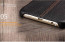 Vaku ® Samsung Galaxy C7 Pro Lexza Series Double Stitch Leather Shell with Metallic Camera Protection Back Cover