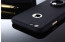 i-Paky ® Apple iPhone 6 / 6S 360 Full Protection Metallic Finish 3-in-1 Ultra-thin Slim Front Case + Tempered Glass + Inbuilt Metal Ring Kickstand + Back Cover