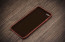 Vaku ® VIVO Y69 Lexza Series Double Stitch Leather Shell with Metallic Logo Display Back Cover