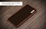 Vaku ® Vivo X21 Lexza Series Double Stitch Leather Shell with Metallic Camera Protection Back Cover