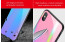 Vaku ® Apple iPhone X / XS ElectroWAVE Automatic Shine Changing Heat-Dissipating Glass Shock-Proof Back Cover