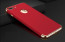 VAKU ® Apple iPhone 6 / 6S Clint Series Ultra-thin Metal Electroplating Splicing PC Back Cover
