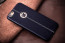 VAKU ® Apple iPhone 6 / 6S Nexza Series Double Stitch Leather Shell with Metallic Logo Display Back Cover