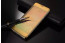 Vaku ® Samsung Galaxy Note 4 Mate Smart Awakening Mirror Folio Metal Electroplated PC Flip Cover