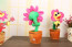 InterActiv™ Electronic Singing & Dancing with Lights Funny Soft Sunflower Plant Toy