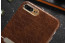 VAKU ® Apple iPhone 8 RAMADA Series Stucco Persion Engraved Leather Shell with Metallic Logo Display Back Cover