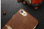 VAKU ® Apple iPhone 8 RAMADA Series Stucco Persion Engraved Leather Shell with Metallic Logo Display Back Cover