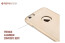 Totu ® Apple iPhone 6 / 6S Thin Jaeger Space Aluminium Silicon Inner Back Cover