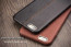 Vaku ® VIVO Y69 Lexza Series Double Stitch Leather Shell with Metallic Logo Display Back Cover