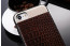 Comma ® Apple iPhone 6 / 6S Luxurious Crocodile Leather Metallic Structural Shine Finish Back Cover