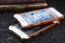 R-JUST ® Apple iPhone 6 / 6S Rosewood Shockproof Aluminium Metal+Wooden Bumper with Leather Veneer Back Cover