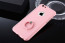 i-Paky ® Apple iPhone 6 / 6S 360 Full Protection Metallic Finish 3-in-1 Ultra-thin Slim Front Case + Tempered Glass + Inbuilt Metal Ring Kickstand + Back Cover