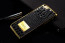 Vaku ® Apple iPhone 6 Plus / 6S Plus Premium Crocodile Leather Gold Electroplated Back Cover