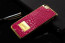 Vaku ® Apple iPhone 6 / 6S Premium Crocodile Leather Gold Electroplated Back Cover
