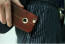 Vorson ® Apple iPhone 5 / 5S / SE Lexza Series Double Stitch Leather Shell with Metallic Logo Display Back Cover