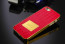 Vaku ® Apple iPhone 5 / 5S / SE Premium Crocodile Leather Gold Electroplated Back Cover