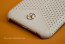 Mercedes Benz ® Apple iPhone 6 Plus / 6S Plus Pure Line Perforated Genuine Leather Hard Case Back Cover