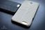 Mercedes Benz ® Apple iPhone 6 Plus / 6S Plus Pure Line Perforated Genuine Leather Hard Case Back Cover