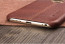 Vorson ® Apple iPhone 6 Plus / 6S Plus Lexza Series Double Stitch Leather Shell with Metallic Logo Display Back Cover