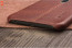 Vaku ® Oppo F5 Lexza Series Double Stitch Leather Shell with Metallic Camera Protection Back Cover