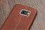 Vaku ® Samsung Galaxy J7 Max Lexza Series Double Stitch Leather Shell with Metallic Camera Protection Back Cover