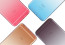 Rock ® Apple iPhone 6 / 6S Iris Dual Gradient Colour Finish with Full Transparent Display TPU Soft / Silicon Case