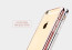 MeePhone ® For Apple iPhone 6 Plus / 6S Plus Noble Series Metal Electroplating Bumper Transparent Back Cover