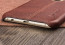Vaku ® Samsung Galaxy J5 (2016) Lexza Series Double Stitch Leather Shell with Metallic Logo Display Back Cover