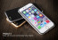 Rock ® Apple iPhone 6 / 6S Kani Protective Shell Aluminium Bumper combined + TPU Back Cover