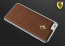 Ferrari ® Apple iPhone 8 Official 599 GTB Logo Double Stitched Dual-Material PU Leather Back Cover