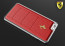 Ferrari ® Apple iPhone 8 Official 599 GTB Logo Double Stitched Dual-Material PU Leather Back Cover