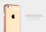 MeePhone ® For Apple iPhone 6 Plus / 6S Plus Noble Series Metal Electroplating Bumper Transparent Back Cover