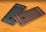 Vaku ® Oppo F5 Leather Stitched Gold Electroplated Soft TPU Back Cover