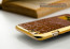 Vaku ® Apple iPhone 6 / 6S Premium Crocodile Leather Gold Electroplated Back Cover