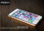 Rock ® Apple iPhone 6 / 6S Kani Protective Shell Aluminium Bumper combined + TPU Back Cover