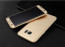 Vaku ® Samsung Galaxy S7 Edge 7D Series PC Case  Dual-Colour Finish 3-in-1 Ultra-thin Slim Front Case + Tempered + Back Cover