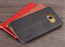 Vaku ® Samsung Galaxy C7 Pro Lexza Series Double Stitch Leather Shell with Metallic Camera Protection Back Cover