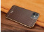 VAKU ® Apple iPhone 11 European Leather Stitched Gold Electroplated Soft TPU Back Cover