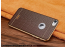 VAKU ® Apple iPhone 6 Plus / 6S Plus European Leather Stitched Gold Electroplated Soft TPU Back Cover