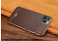 eller sante ® Apple iPhone 11 Pro Max European Leather Stitched Gold Electroplated Soft TPU Back Cover